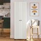 Kendall Fluted 24 In Wide 2 Door Storage Cabinet - White
