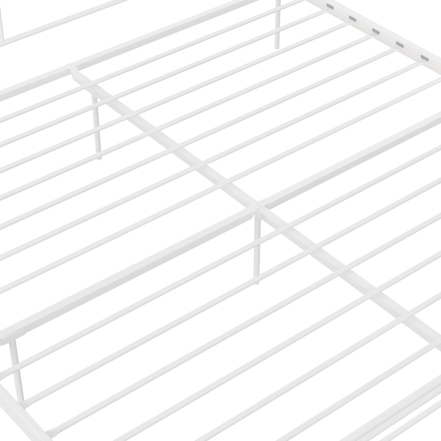 Primrose Metal Bed - White - King