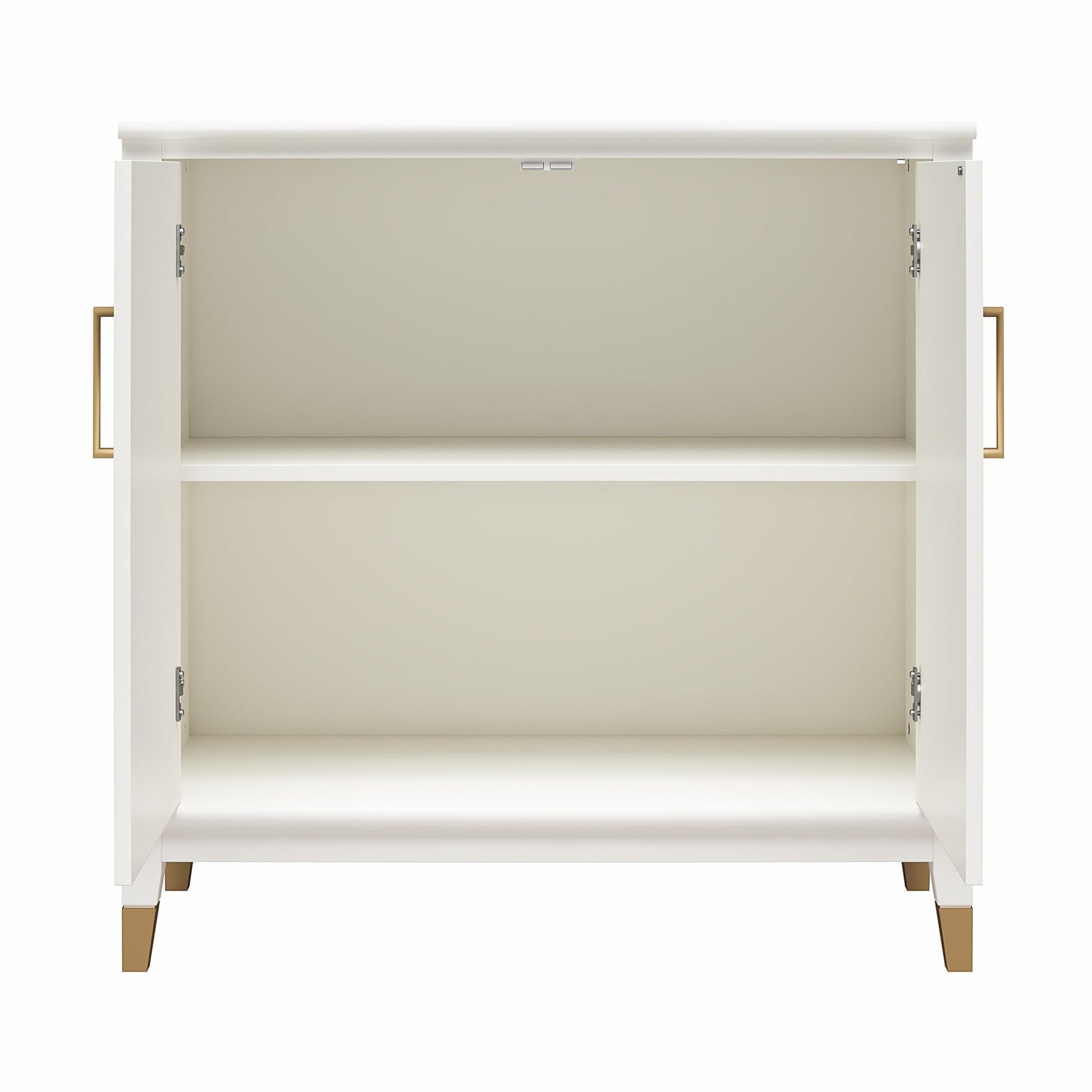 Westerleigh 2 Door Accent Cabinet - White