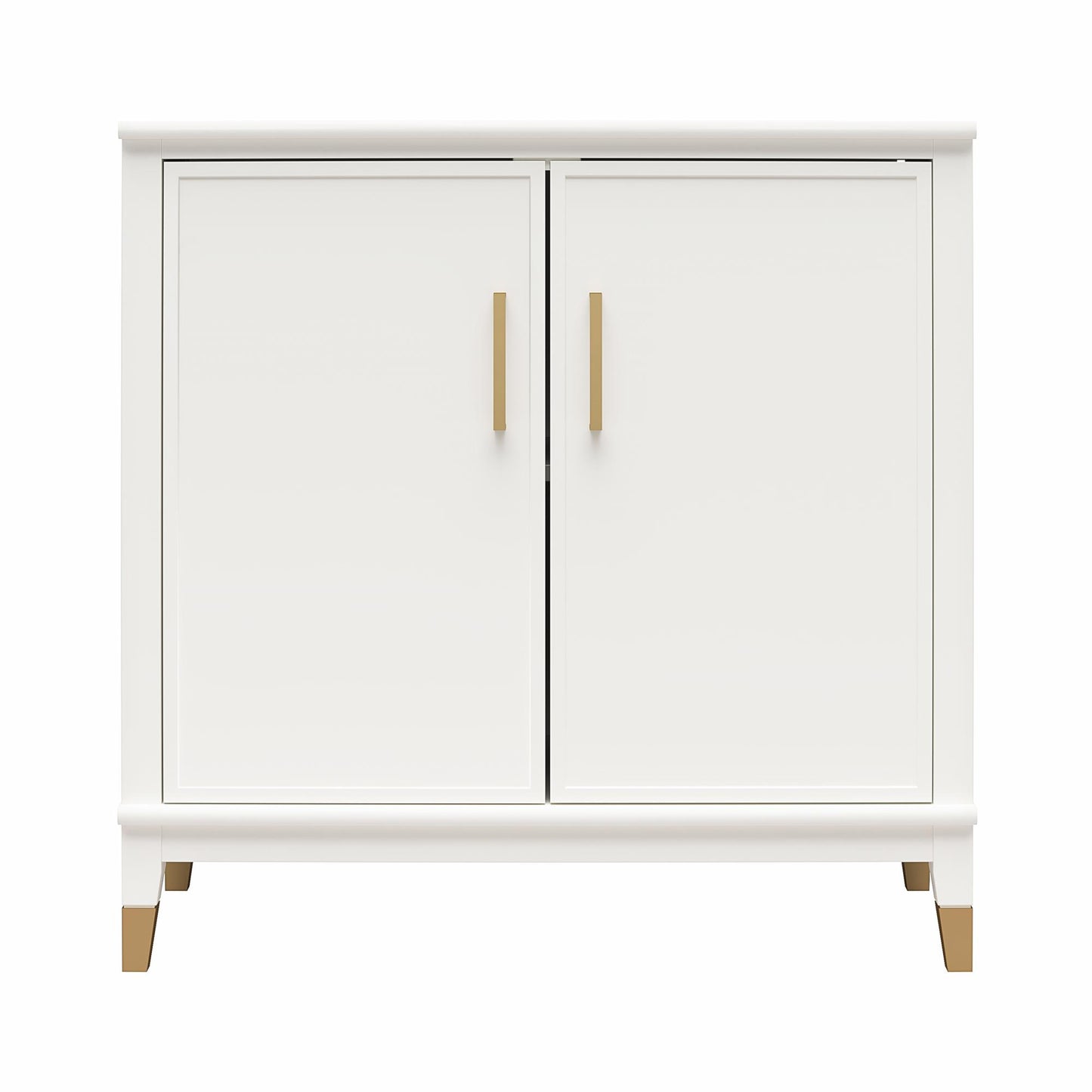 Westerleigh 2 Door Accent Cabinet - White