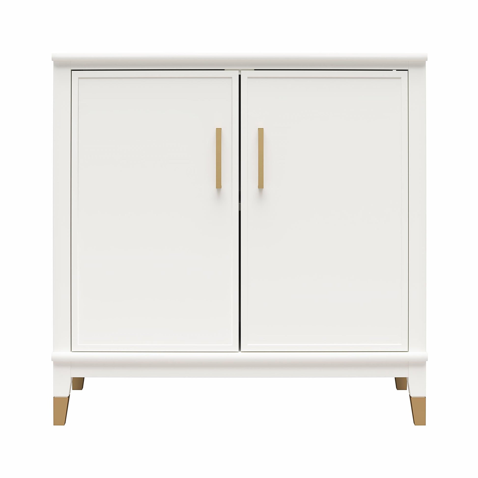 Westerleigh 2 Door Accent Cabinet - White