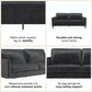 Winston Sofa with Pocket Coils - Dark Gray