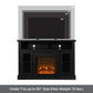 Chicago Electric Fireplace TV Console for TVs up to 50 Inch - Natural