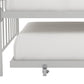 Bright Pop Metal Daybed with Trundle - White - Twin