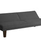 Donna Convertible Futon - Gray