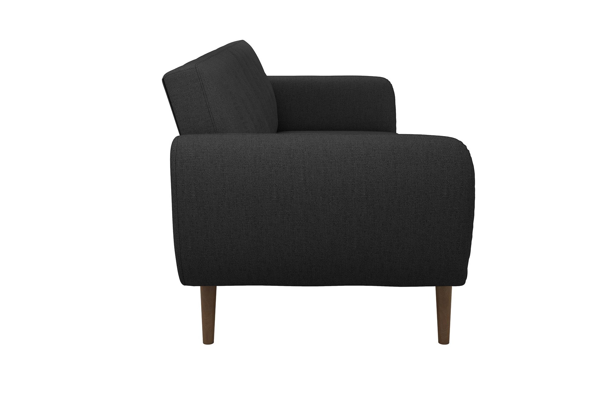 Brittany Futon - Dark Gray Linen