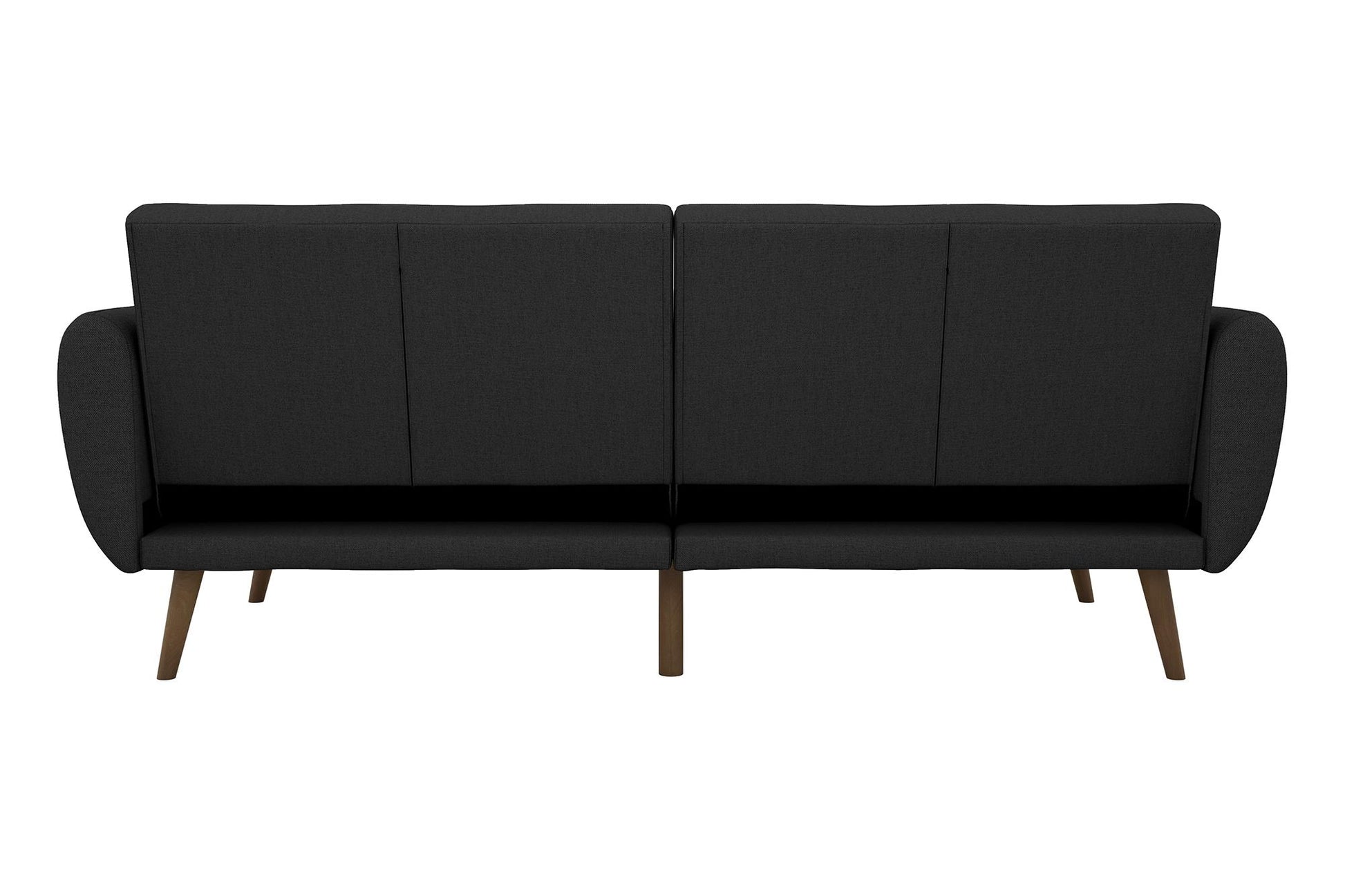 Brittany Futon - Dark Gray Linen