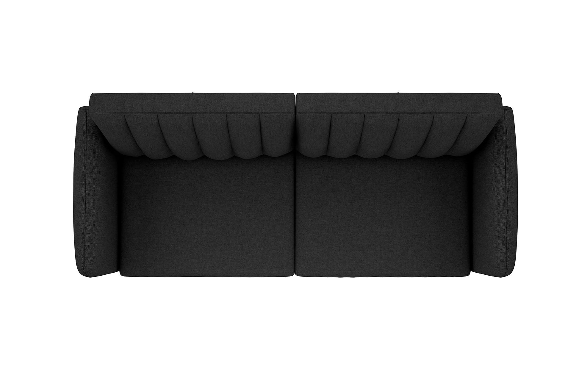 Brittany Futon - Dark Gray Linen