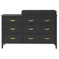 Poppy Changing Table Topper for Nursery Dresser - Black