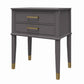 Westerleigh End Table - Graphite Grey