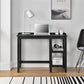 Eleanor Single Pedestal Desk - Black