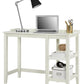 Eleanor Single Pedestal Desk - White