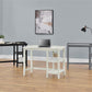 Eleanor Single Pedestal Desk - White