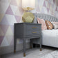 Westerleigh End Table - Graphite Grey