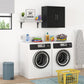 Kendall 24 Inch Multipurpose 2 Door Wall Cabinet - Black