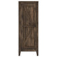 SystemBuild Farmington Storage Cabinet with 4 Shelves - Rustic