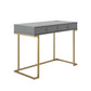 Camila Writing Desk, Graphite Gray - Graphite Grey