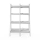 Lawrence 4 Shelf Ladder Bookcase Bundle, Set of 2  - White