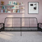Aiden Metal Full Size Futon Frame with Multiple Reclining Positions - Black