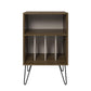 Concord Turntable Stand, Brown Oak - Brown Oak