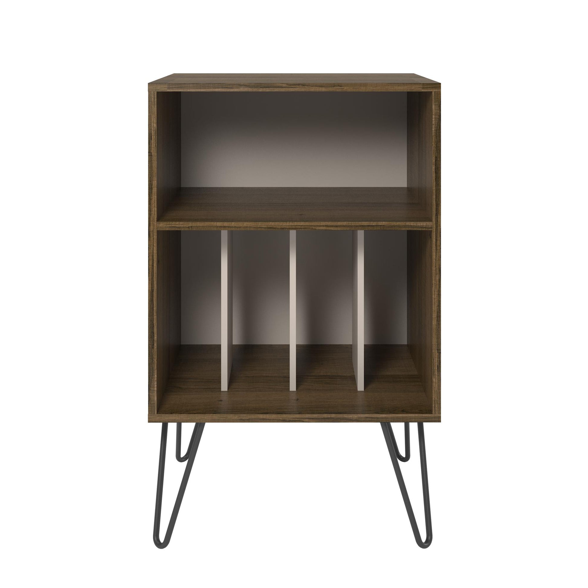 Concord Turntable Stand, Brown Oak - Brown Oak