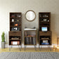 Concord Turntable Stand, Brown Oak - Brown Oak