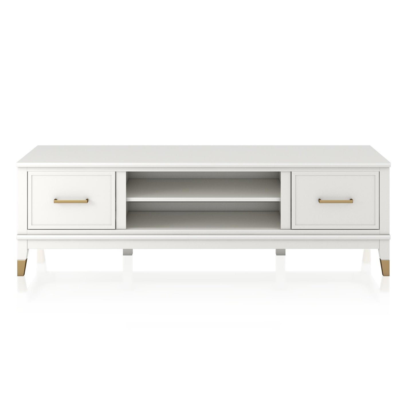 Westerleigh TV Stand for TVs up to 65in - White