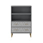 Scarlett Bookcase with Drawers - Graphite Grey