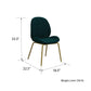 Astor Upholstered Dining Chair - Green