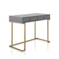 Camila Writing Desk, Graphite Gray - Graphite Grey