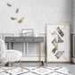 Camila Writing Desk, Graphite Gray - Graphite Grey