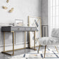 Camila Writing Desk, Graphite Gray - Graphite Grey