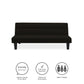 DHP Kebo Futon, Black - Black