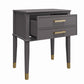 Westerleigh End Table - Graphite Grey