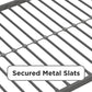 Jett Junior Loft Bed with Metal Frame and Built-In Ladder - Silver - Twin