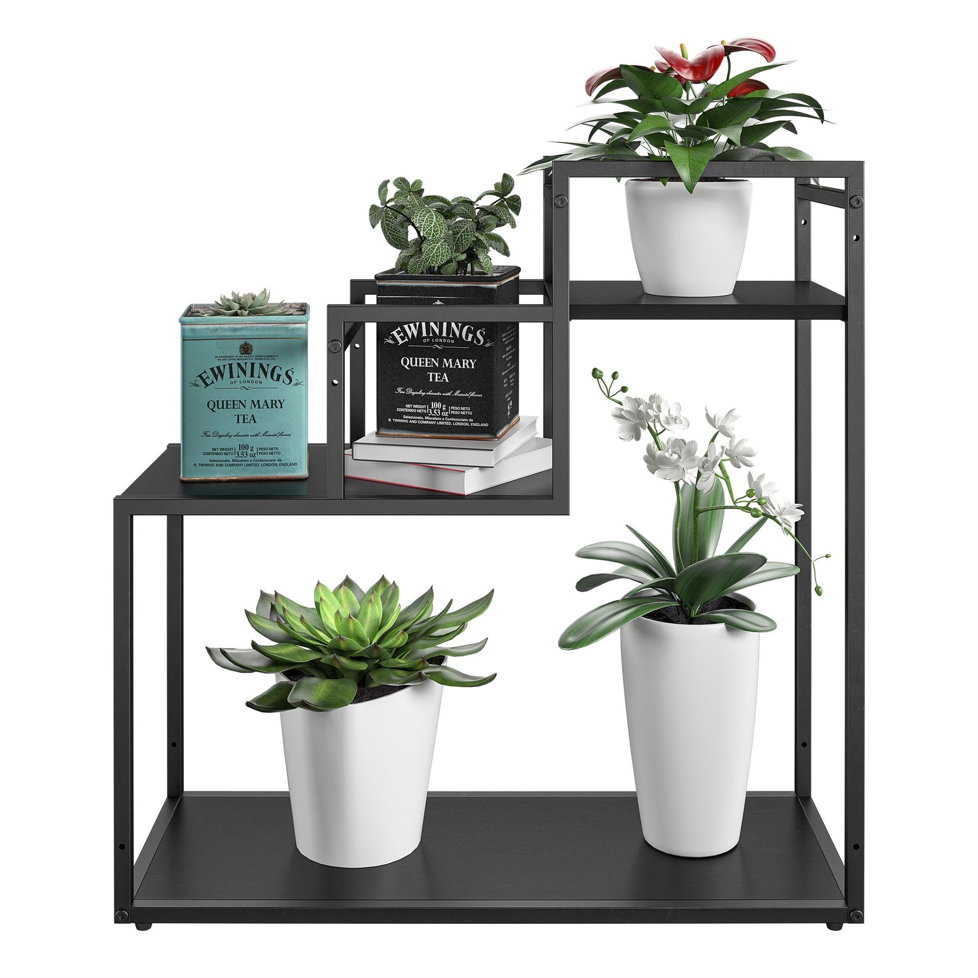 Weston Plant Stand - Black Oak