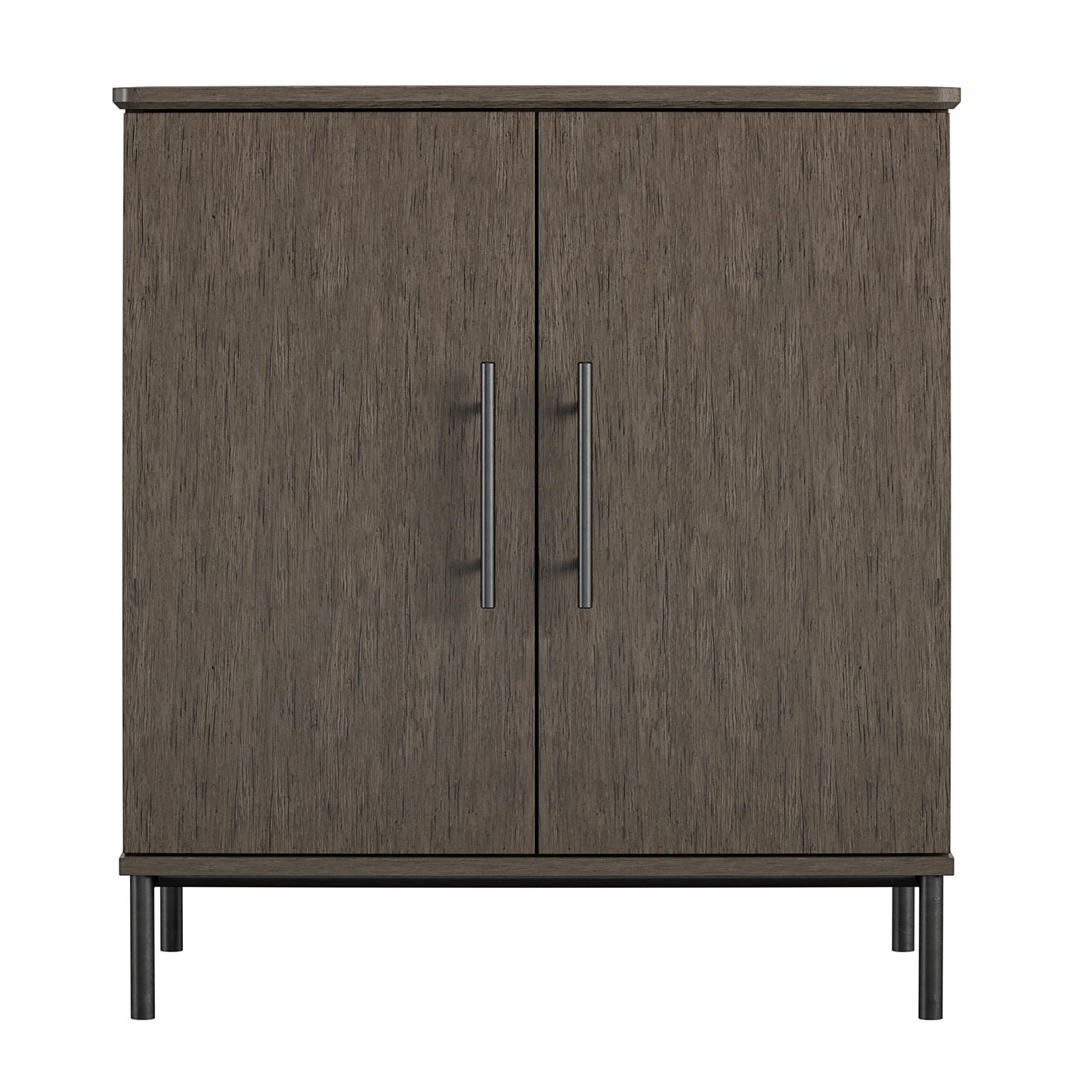 Vivinne Storage Cabinet - Gray (Wood Grain)