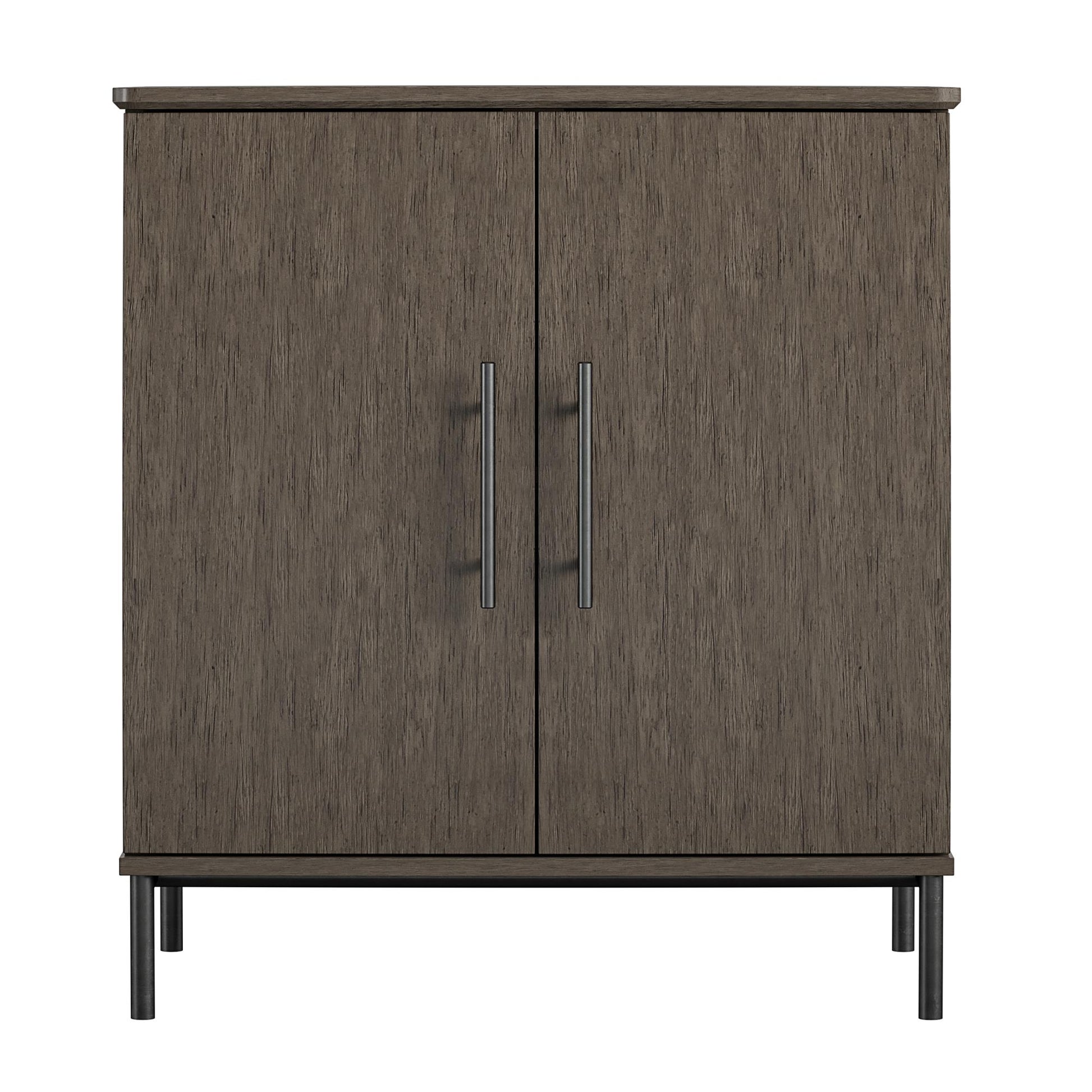 Vivinne Storage Cabinet - Gray (Wood Grain)