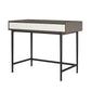 Olivia Computer Desk - Gray (Wood Grain)