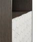 Olivia Storage Cabinet - Gray (Wood Grain)