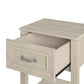 Sierra Ridge Levi Kids’ 1 Drawer Nightstand and Lower Shelf - Light Walnut