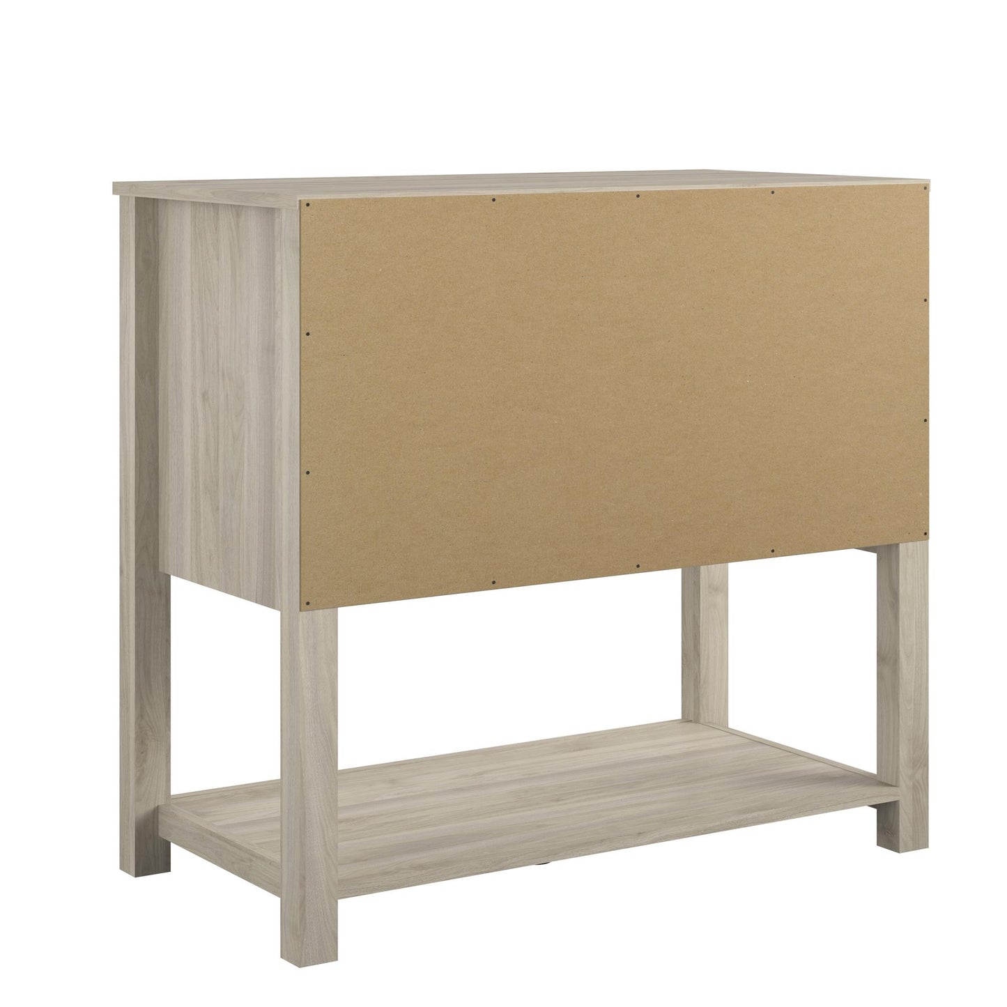 Sierra Ridge Levi Kids’ 3 Drawer Dresser and Lower Shelf - Light Walnut