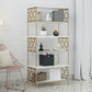 CosmoLiving by Cosmopolitan Ella 5 Shelf Bookcase - White