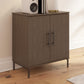 Vivinne Storage Cabinet - Gray (Wood Grain)