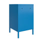 Cache Metal Locker Style Livingroom End Table, Blue - Blue