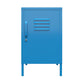 Cache Metal Locker Style Livingroom End Table, Blue - Blue