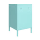 Cache Metal Locker Style Livingroom End Table, Mint - Spearmint