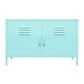 Cache 2 Door Metal Locker Accent Cabinet - Spearmint