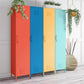 Cache Cache 1 Door Tall Single Metal Locker Style Storage Cabinet, Orange - Orange