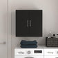 Basin 24 Inch 2 Door Wall Storage Cabinet  - Black